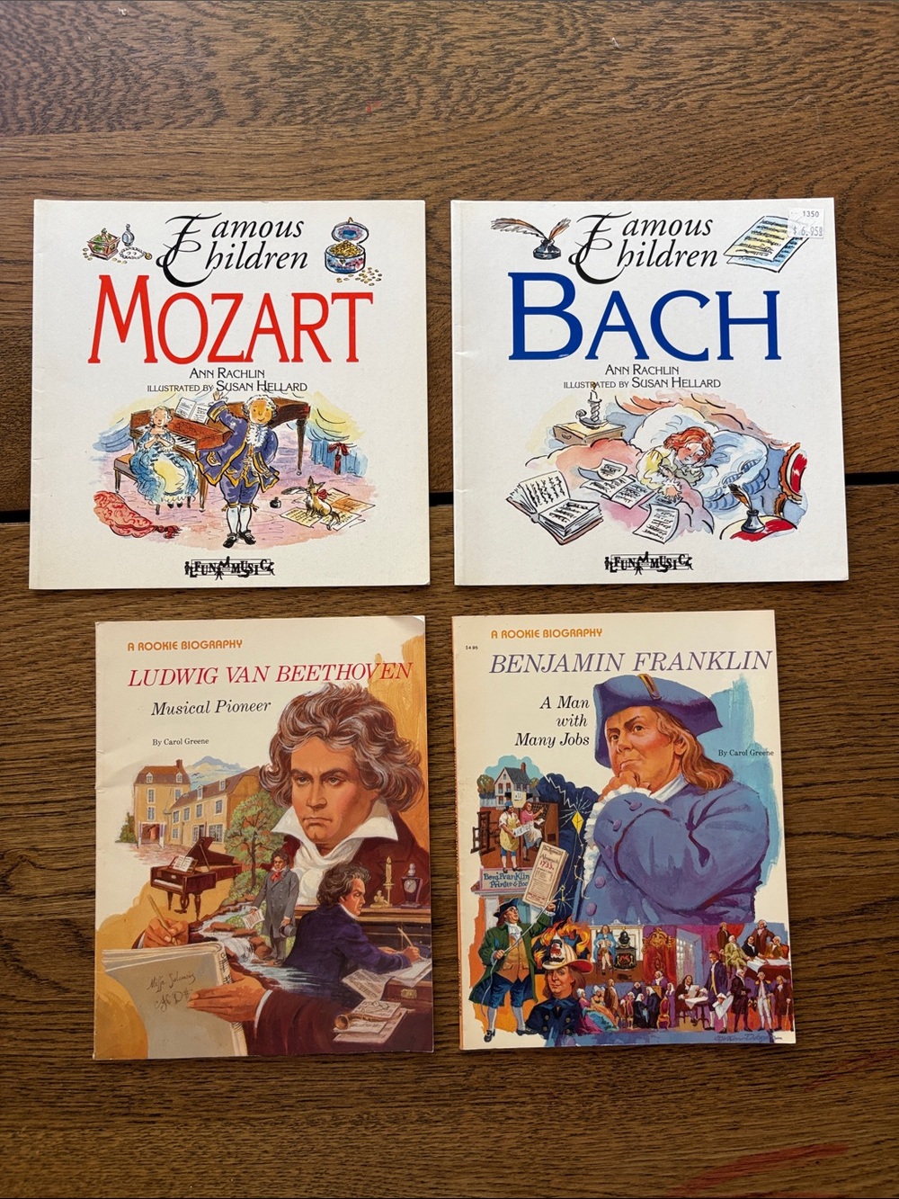 Homeschool Children’s Books | Mozart, Bach, Benjamin Franklin, Beethoven